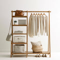 Stand appendiabiti in legno, colore legno naturale